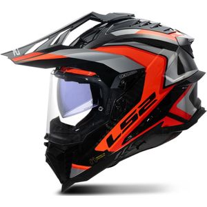 LS2 - MX701 C Explorer - Adventure Motorhelm - Oranje - Veiligheidskenmerken