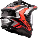 LS2 - MX701 C Explorer - Motorhelm - Zwart/Oranje - Adventure/Touring
