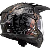 LS2 - MX702 Pioneer II Rangi - Integraalhelm - KPA - Zwart