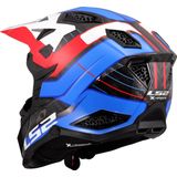 LS2 - MX703 X-Force - Crosshelm - Carbon - ECE 22-06 Standaard