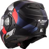 LS2 Helm Advant X Ultra FF901 blauw / rood maat XXL