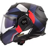 LS2 Helm Advant X Ultra FF901 blauw / rood maat XXL
