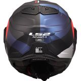 LS2 Helm Advant X Ultra FF901 blauw / rood maat XXL