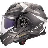 LS2 - FF901 Advant X C Horizon - Systeemhelm - Zilver Grijs