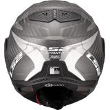 LS2 - FF901 Advant X Carbon - Systeemhelm - Zilver - Grijs