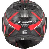 LS2 - Advant X Carbon - Jethelm - Carbon - Zonnevizier - Ventilatiesysteem