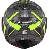 LS2 - Advant X Carbon FF901 - Helm - Fluor Geel - Carbon