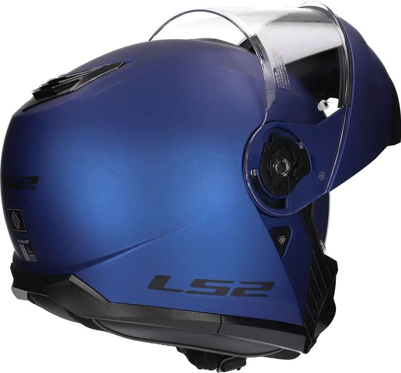 LS2 - Strobe II - Helm - Mat Blauw - Systeemhelm