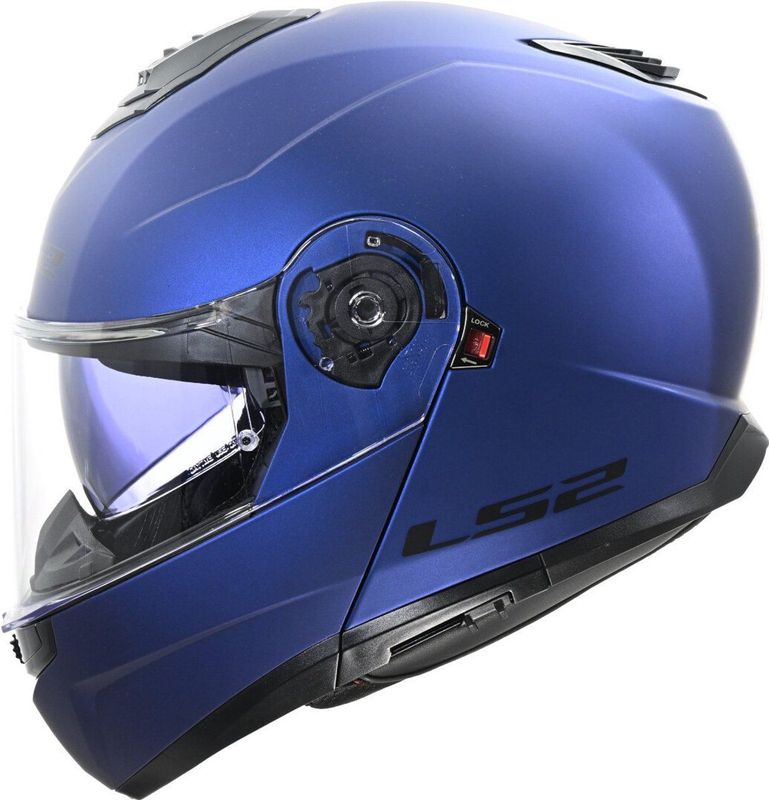LS2 - FF908 Strobe II - Modular Helm - Matt Navy Blue - Polycarbonaat