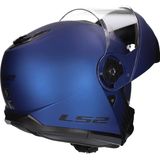 LS2 - FF908 Strobe II - Modulaire Helm - Mat Marineblauw - HPTT-schaal