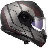 LS2 - Strobe II Code FF908 - Helm - Mat Zwart - Polycarbonaat