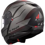 LS2 - Strobe II Code FF908 - Helm - Mat Zwart - Polycarbonaat