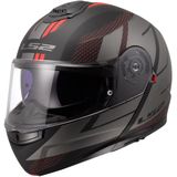 LS2 - Strobe II Code FF908 - Helm - Mat Zwart - Polycarbonaat