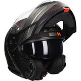 LS2 - FF908 Strobe II - Modulaire Helm - KPA-Schaal - Zwart