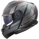 LS2 - Strobe II Code FF908 - Helm - Mat Zwart - Polycarbonaat