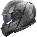 LS2 - Strobe II Code FF908 - Helm - Mat Zwart - Polycarbonaat