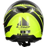 LS2 - FF908 Strobe II - Systeemhelm - H-Vis Geel Grijs - Polycarbonaat