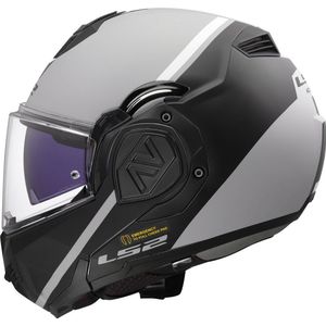 Modulaire Helm LS2 FF906 Advant Grijs-Zwart
