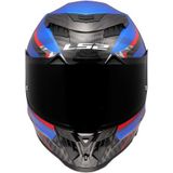 LS2 - FF807 Dragon - Integraalhelm - Blauw Rood - Carbon