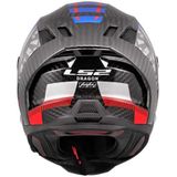 LS2 - FF807 Dragon - Integraalhelm - Blauw Rood - Carbon
