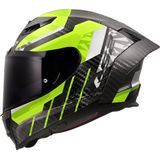 LS2 - FF807 Dragon - Integraalhelm - H-Vis Geel - Carbon