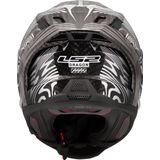LS2 - FF807 Dragon - Integraalhelm - Zilver - Carbon