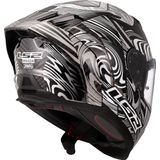 LS2 - FF807 Dragon - Integraalhelm - Zilver - Carbon