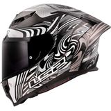 LS2 - FF807 Dragon - Integraalhelm - Zilver - Carbon