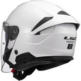 LS2 - OF618 Verso II - Open Face Helm - Lichtgewicht KPA - Zwart