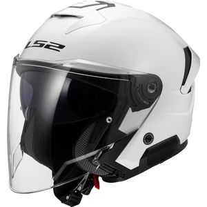 LS2 - OF618 Verso II - Open Face Helm - Lichtgewicht KPA - Zwart