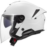 LS2 - OF618 Verso II - Open Face Helm - KPA - Zwart