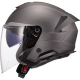 LS2 - OF618 Verso II - Open Face Helm - KPA - Zwart