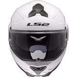 LS2 - FF910 Advant II - Systeemhelm - Wit - Carbon/Polycarbonate