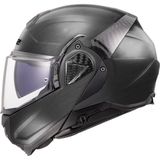 LS2 FF910 Advant II Jeans Titanium - Systeemhelm - Maat XL