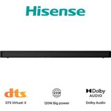 Hisense - HS205 - Soundbar - Zwart - Bluetooth - HDMI ARC