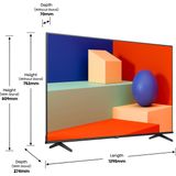 Hisense 58A6K Smart-TV 146,0 cm (58,0 Zoll)
