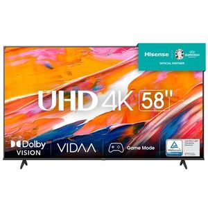 Hisense - 58A6K - LED TV - Zwart - 4K Ultra HD - Smart TV