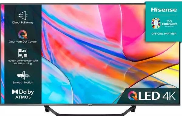 Hisense 50a7kqt 4k Uhd Hdr Qled Tv 50 Inch | Nieuw (outlet)