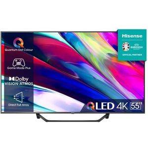 Hisense 55A7KQ tv 139,7 cm (55") 4K Ultra HD Smart TV Wifi Zwart 330 cd/m²