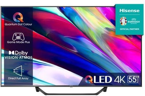 Hisense 55A7KQ tv 139,7 cm (55") 4K Ultra HD Smart TV Wifi Zwart 330 cd/m²