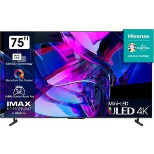 Hisense LED TV 75U79KQ Antraciet 75 inch