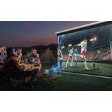 Hisense C1 - 4K Ultra HD - Smart Mini Projector - 1.600 ANSI Lumen - Dolby - 2x10W JBL Speakers - VIDAA Smart OS