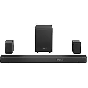 Hisense AX5125H 5.1.2 Kanaals 500 W Dolby Atmos Soundbar met Draadloze Subwoofer & Up Firing Luidsprekers & Turly Draadloze Achterluidsprekers