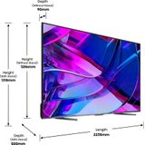 Hisense 100U7KQ - 100 inch - 4K MiniLED - 2023
