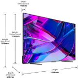 Hisense 100U7KQ - 100 inch - 4K MiniLED - 2023