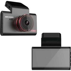 Hikvision Dash camera C6S GPS 2160P/25FPS (GPS-ontvanger, Versnellingssensor, Ingebouwd display), Dashcams, Zwart