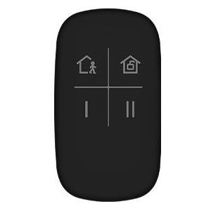 Hikvision - DS-PKF1-WE - Afstandsbediening - Zwart - Draadloos - Compact