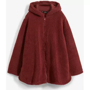 Rapbin Teddy fleece vest dames, herfst winter warm mouwloos vest bontjas & licht casual effen damesvest herfstjas, Wit vest, M