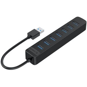 Orico - TWU3 - USB naar 7x USB 3.0 Hub - Zwart - ABS Materiaal