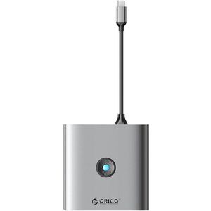 Orico - 8-in-1 Hub - HDMI 4K Adapter - 3x USB-A 3.0 - USB-C 100W PD - SD/TF